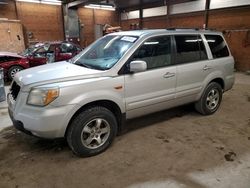 Honda salvage cars for sale: 2006 Honda Pilot EX