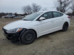 Salvage cars for sale at Baltimore, MD auction: 2018 Hyundai Elantra SE