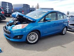 Salvage cars for sale at Hayward, CA auction: 2013 Ford C-MAX SEL