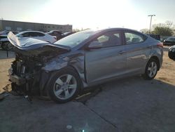 Salvage cars for sale at Wilmer, TX auction: 2013 Hyundai Elantra GLS