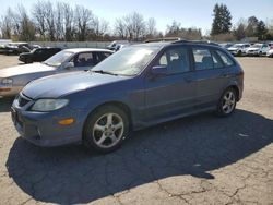 Salvage cars for sale at Portland, OR auction: 2002 Mazda Protege PR5