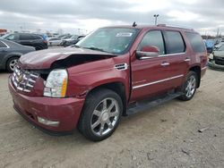 Salvage cars for sale at Indianapolis, IN auction: 2008 Cadillac Escalade Luxury