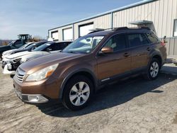 Salvage cars for sale from Copart Chambersburg, PA: 2011 Subaru Outback 2.5I Premium
