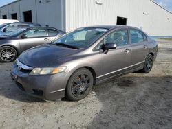Salvage cars for sale from Copart Jacksonville, FL: 2010 Honda Civic LX