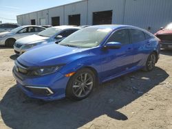 Salvage cars for sale at Jacksonville, FL auction: 2020 Honda Civic EX