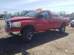 Dodge RAM 2500 ST salvage cars for sale: 2006 Dodge RAM 2500 ST