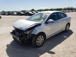 Salvage cars for sale from Copart San Antonio, TX: 2022 KIA Rio LX