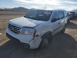Salvage cars for sale at North Las Vegas, NV auction: 2015 Honda Pilot LX