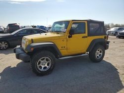 Salvage cars for sale at Indianapolis, IN auction: 2009 Jeep Wrangler X