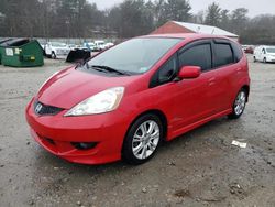 Honda salvage cars for sale: 2009 Honda FIT Sport