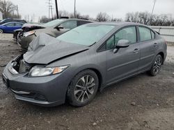 Salvage cars for sale from Copart Columbus, OH: 2013 Honda Civic EX