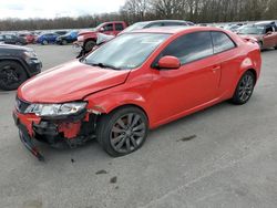 Salvage cars for sale from Copart Glassboro, NJ: 2012 KIA Forte SX