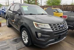 Salvage cars for sale at Grand Prairie, TX auction: 2016 Ford Explorer XLT