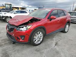 Salvage cars for sale at Sun Valley, CA auction: 2015 Mazda CX-5 GT