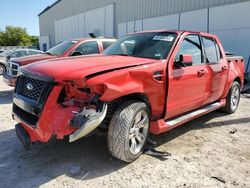 Salvage cars for sale at Apopka, FL auction: 2008 Ford Explorer Sport Trac Limited