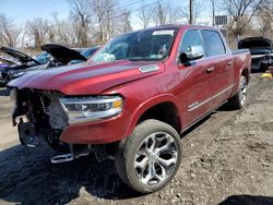 Salvage cars for sale at Marlboro, NY auction: 2020 Dodge RAM 1500 Limited