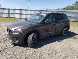 Salvage cars for sale at Sacramento, CA auction: 2016 Mazda CX-5 GT