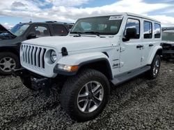 Salvage cars for sale at Reno, NV auction: 2018 Jeep Wrangler Unlimited Sahara