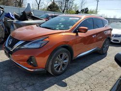 Salvage cars for sale from Copart Bridgeton, MO: 2021 Nissan Murano Platinum