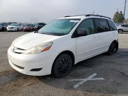 Vehiculos salvage en venta de Copart Rancho Cucamonga, CA: 2006 Toyota Sienna CE