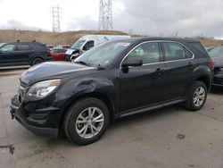 Salvage cars for sale from Copart Brighton, CO: 2017 Chevrolet Equinox LS