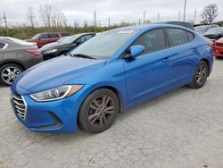 Salvage cars for sale at Bridgeton, MO auction: 2018 Hyundai Elantra SEL