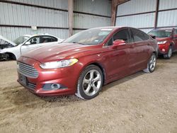 Salvage cars for sale at Houston, TX auction: 2014 Ford Fusion SE