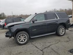 Salvage cars for sale from Copart Exeter, RI: 2017 GMC Yukon SLT