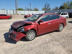 Salvage cars for sale from Copart Oklahoma City, OK: 2017 Nissan Sentra S