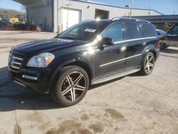 Mercedes-Benz GL 550 4matic salvage cars for sale: 2012 Mercedes-Benz GL 550 4matic