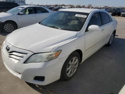Salvage cars for sale at Grand Prairie, TX auction: 2010 Toyota Camry Base