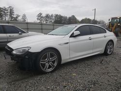 Salvage cars for sale at Ellenwood, GA auction: 2014 BMW 650 XI Gran Coupe