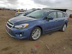 Subaru Vehiculos salvage en venta: 2012 Subaru Impreza Limited