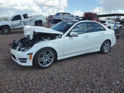 Salvage cars for sale from Copart Phoenix, AZ: 2014 Mercedes-Benz C 250