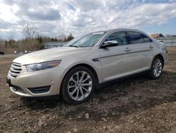 Salvage cars for sale at Columbia Station, OH auction: 2017 Ford Taurus Limited