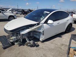 Salvage cars for sale at Sun Valley, CA auction: 2021 Tesla Model Y