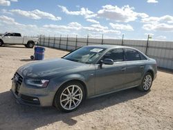 Salvage cars for sale from Copart Andrews, TX: 2014 Audi A4 Premium Plus