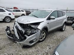 Salvage cars for sale at Cahokia Heights, IL auction: 2017 Ford Escape SE