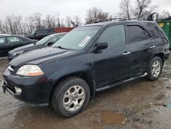 Acura MDX Touring salvage cars for sale: 2002 Acura MDX Touring