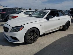 Salvage cars for sale at Rancho Cucamonga, CA auction: 2017 Mercedes-Benz C 63 AMG