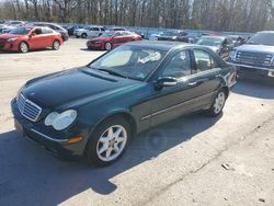 Mercedes-Benz C-Class salvage cars for sale: 2003 Mercedes-Benz C 240