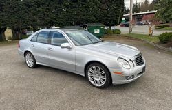 Mercedes-Benz salvage cars for sale: 2007 Mercedes-Benz E 350 4matic