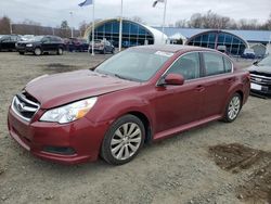 Salvage cars for sale from Copart East Granby, CT: 2010 Subaru Legacy 2.5I Limited
