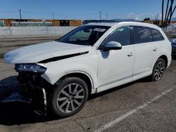 Salvage cars for sale from Copart Van Nuys, CA: 2019 Audi Q7 Premium Plus