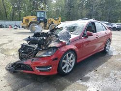 Salvage cars for sale from Copart Shreveport, LA: 2014 Mercedes-Benz C 250