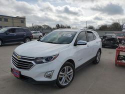 Salvage cars for sale from Copart Wilmer, TX: 2019 Chevrolet Equinox Premier