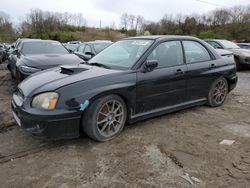 Salvage vehicles for parts for sale at auction: 2005 Subaru Impreza WRX