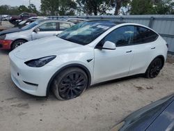 Salvage vehicles for parts for sale at auction: 2023 Tesla Model Y