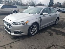 Salvage cars for sale at Portland, OR auction: 2016 Ford Fusion Titanium HEV