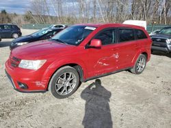 Salvage cars for sale from Copart Candia, NH: 2012 Dodge Journey R/T